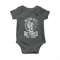 Officially Retired Est 2026 Fishing Baby Onesie Funny Fishing Retirement Gift