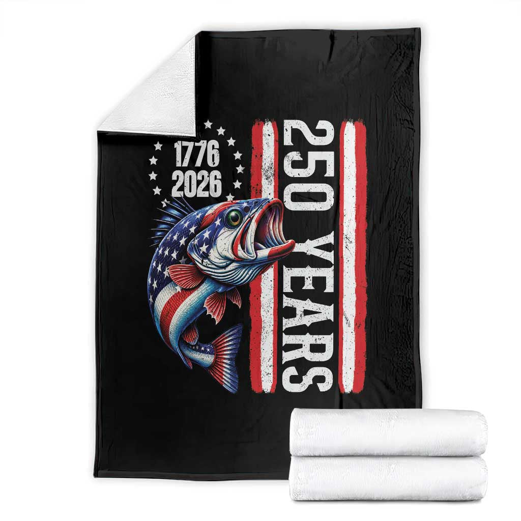 Vintage USA 250th Anniversary Crawfish Patriotic Gift Throw Blanket