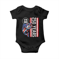 Vintage USA 250th Anniversary Crawfish Patriotic Gift Baby Onesie