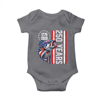 Vintage USA 250th Anniversary Crawfish Patriotic Gift Baby Onesie