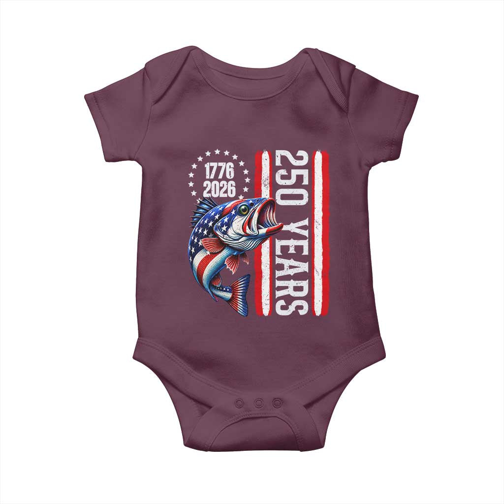 Vintage USA 250th Anniversary Crawfish Patriotic Gift Baby Onesie