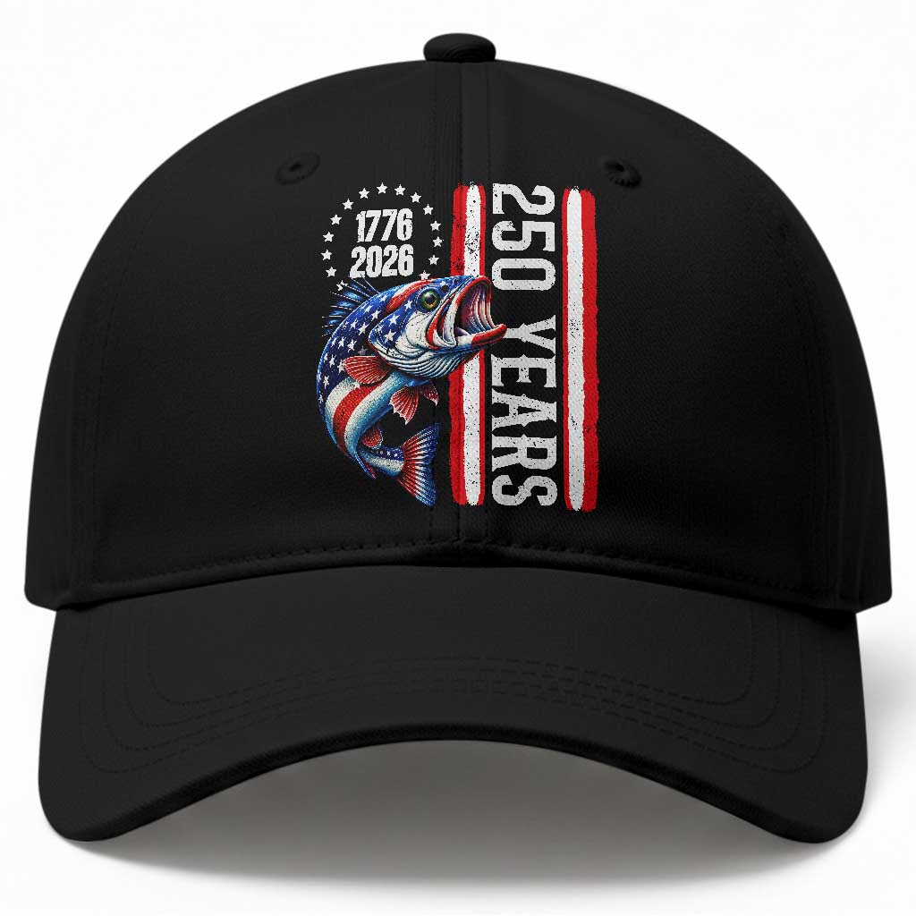 Vintage USA 250th Anniversary Crawfish Patriotic Gift Baseball Cap