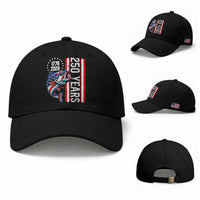 Vintage USA 250th Anniversary Crawfish Patriotic Gift Baseball Cap