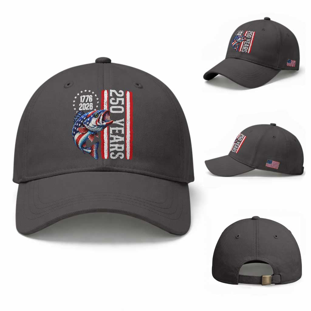 Vintage USA 250th Anniversary Crawfish Patriotic Gift Baseball Cap