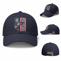Vintage USA 250th Anniversary Crawfish Patriotic Gift Baseball Cap