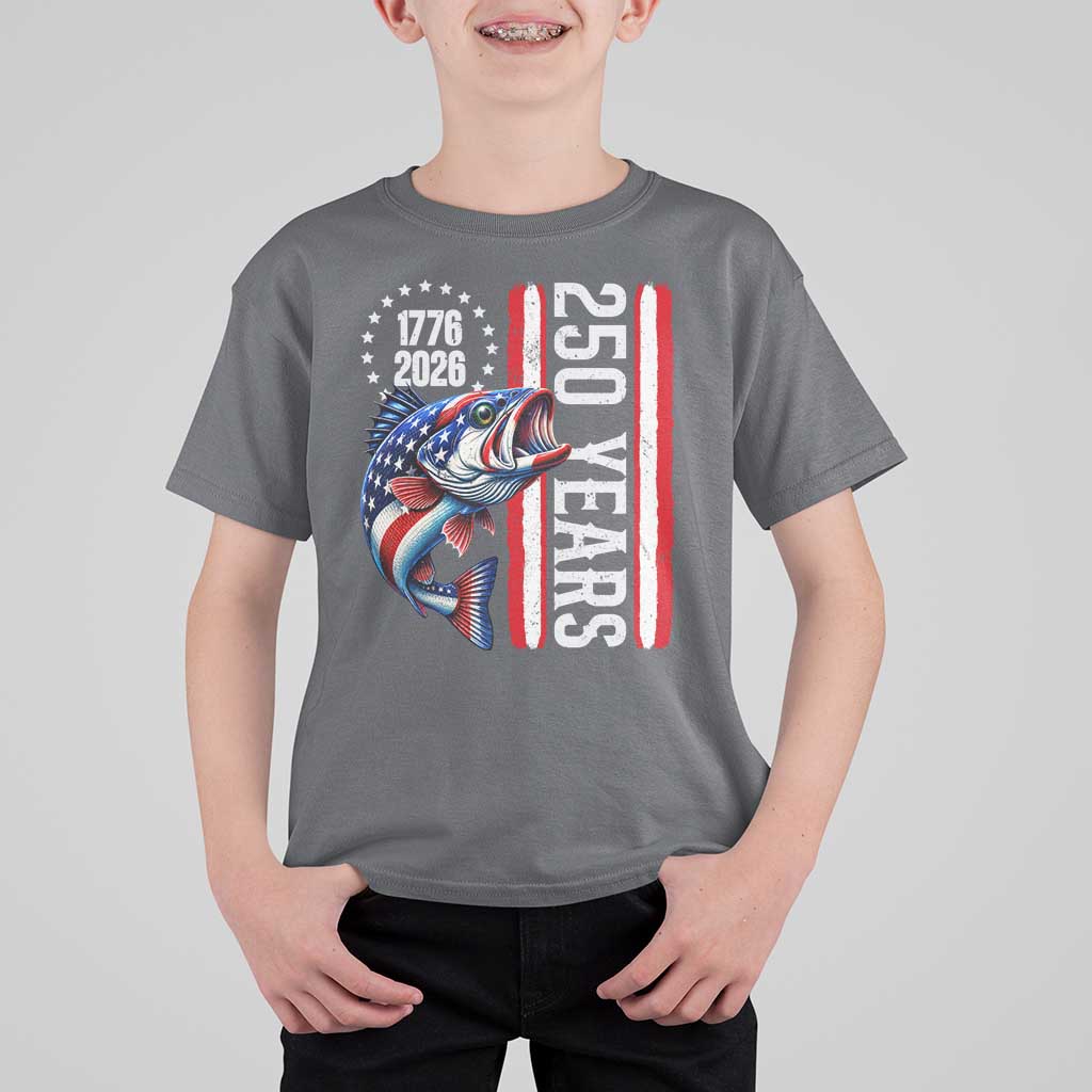 Vintage USA 250th Anniversary Crawfish Patriotic Gift T Shirt For Kid