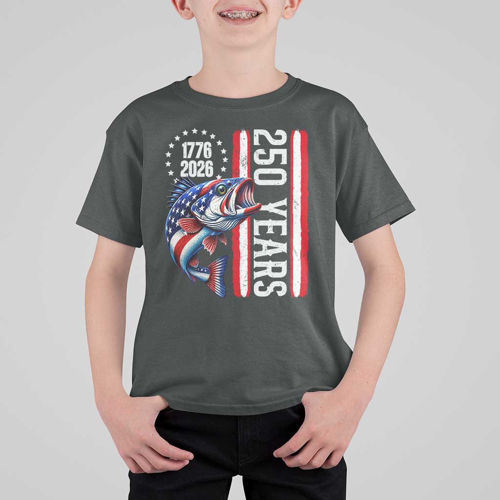 Vintage USA 250th Anniversary Crawfish Patriotic Gift T Shirt For Kid