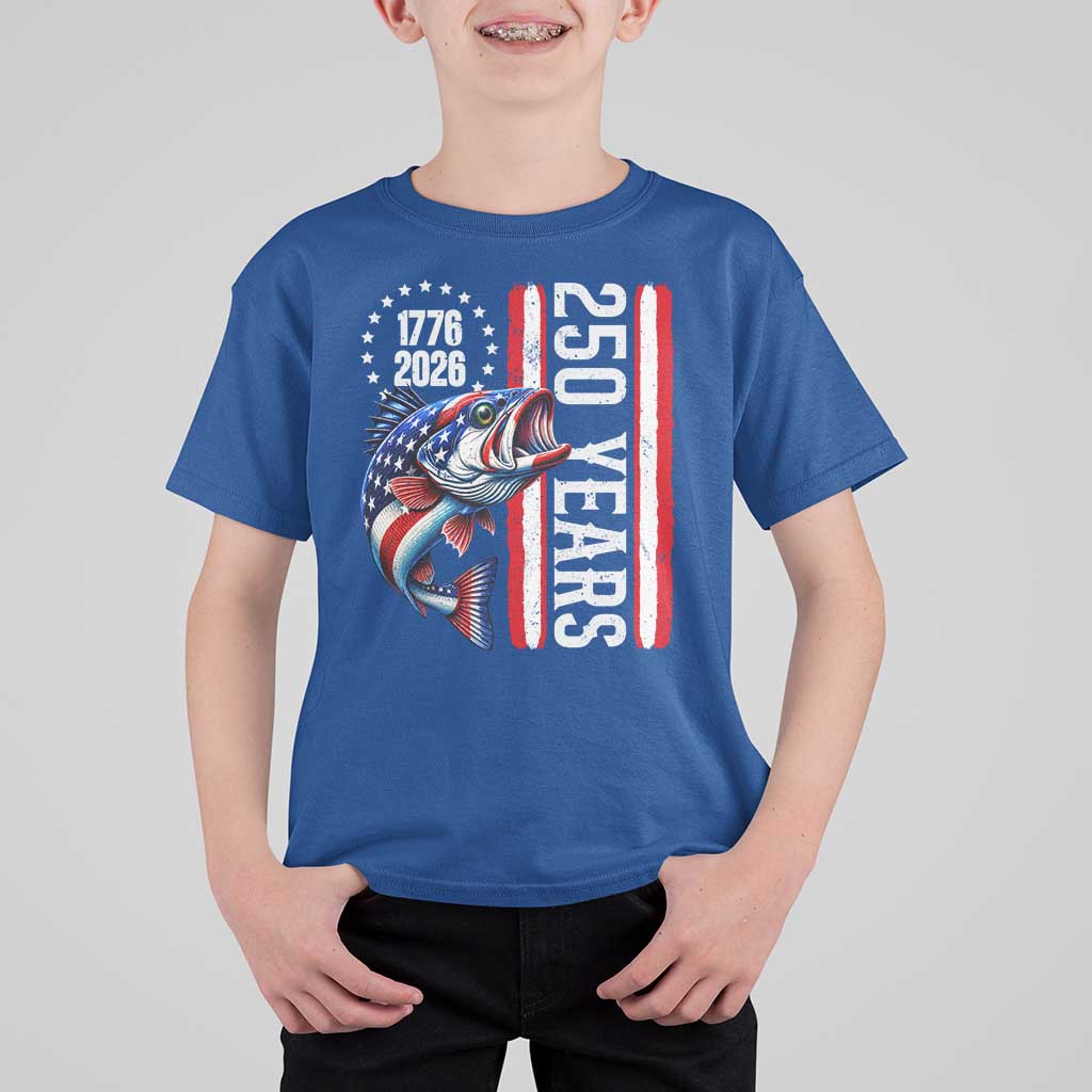 Vintage USA 250th Anniversary Crawfish Patriotic Gift T Shirt For Kid