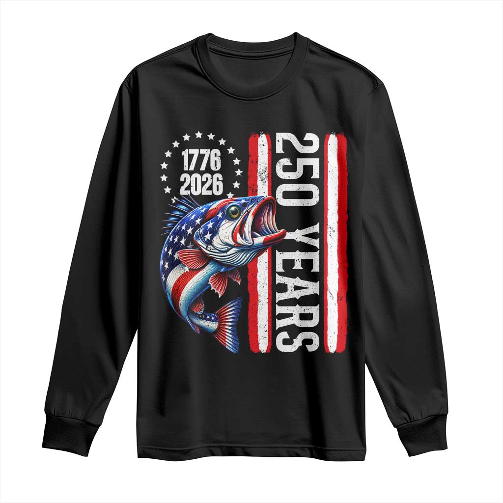 Vintage USA 250th Anniversary Crawfish Patriotic Gift Long Sleeve Shirt