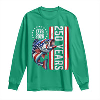 Vintage USA 250th Anniversary Crawfish Patriotic Gift Long Sleeve Shirt
