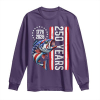 Vintage USA 250th Anniversary Crawfish Patriotic Gift Long Sleeve Shirt