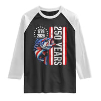 Vintage USA 250th Anniversary Crawfish Patriotic Gift Raglan Shirt