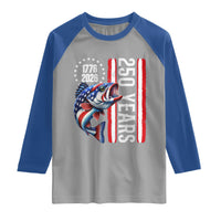 Vintage USA 250th Anniversary Crawfish Patriotic Gift Raglan Shirt