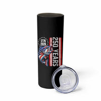 Vintage USA 250th Anniversary Crawfish Patriotic Gift Skinny Tumbler