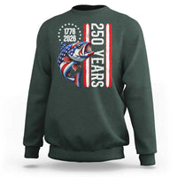 Vintage USA 250th Anniversary Crawfish Patriotic Gift Sweatshirt