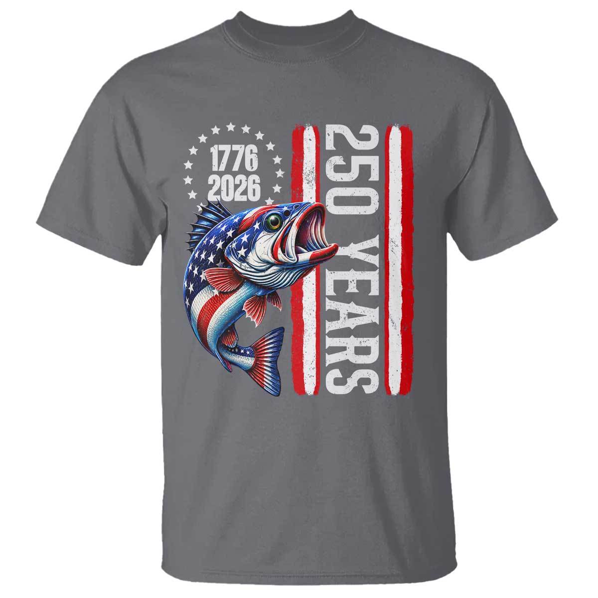 Vintage USA 250th Anniversary Crawfish Patriotic Gift T Shirt