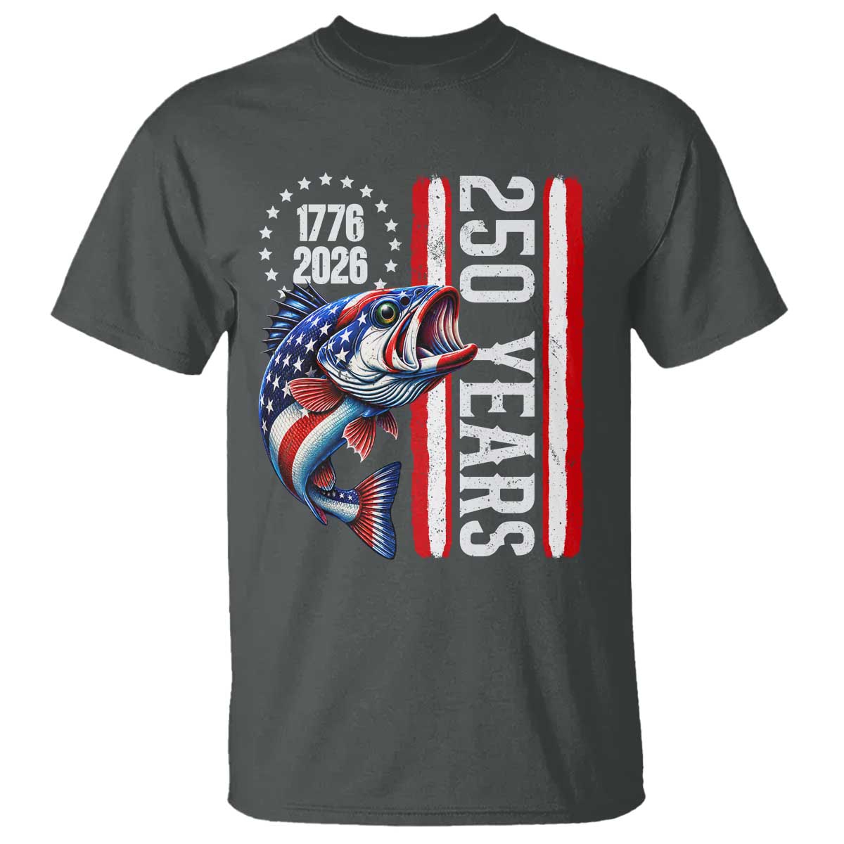 Vintage USA 250th Anniversary Crawfish Patriotic Gift T Shirt