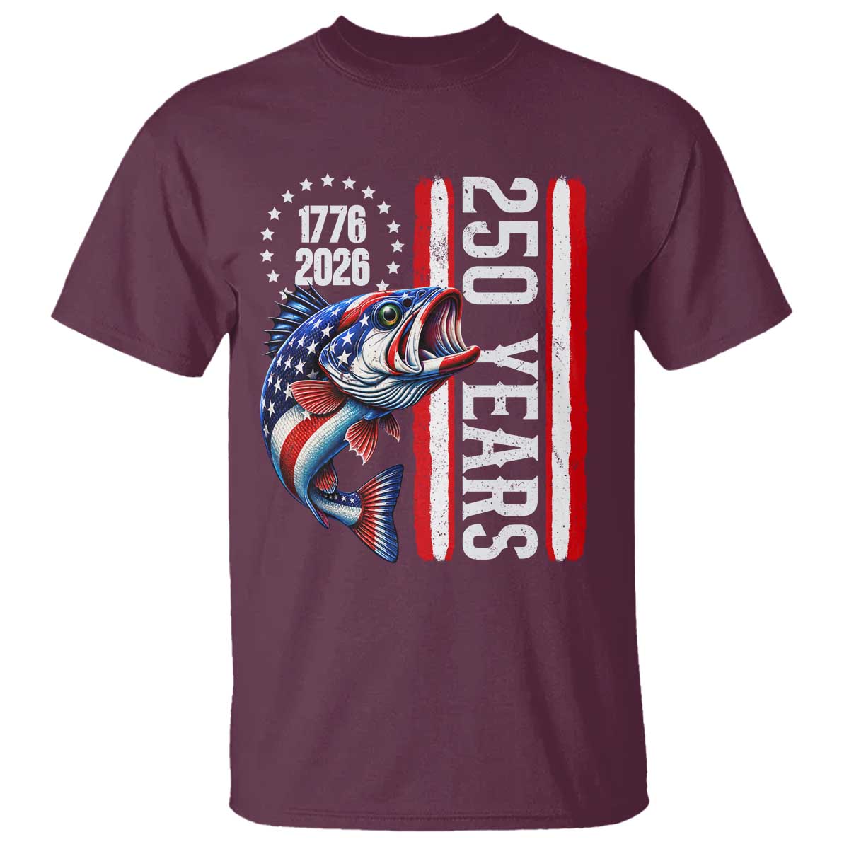Vintage USA 250th Anniversary Crawfish Patriotic Gift T Shirt