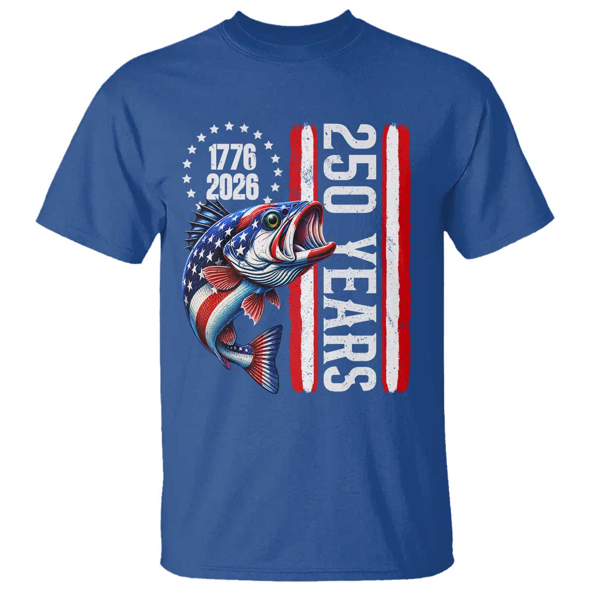 Vintage USA 250th Anniversary Crawfish Patriotic Gift T Shirt