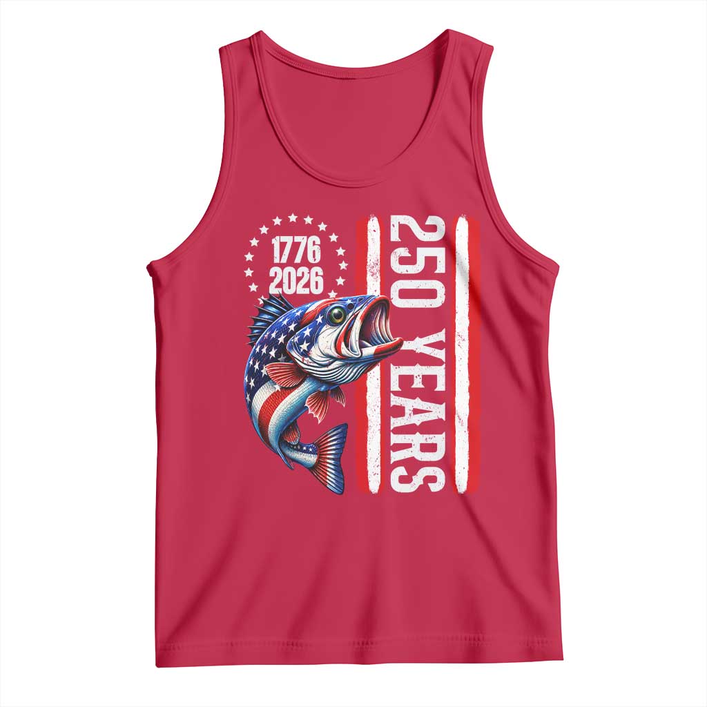 Vintage USA 250th Anniversary Crawfish Patriotic Gift Tank Top