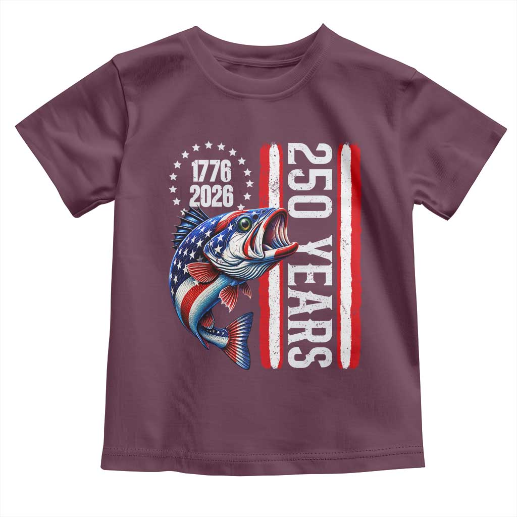 Vintage USA 250th Anniversary Crawfish Patriotic Gift Toddler T Shirt