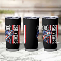 Vintage USA 250th Anniversary Crawfish Patriotic Gift Tumbler Cup