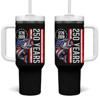 Vintage USA 250th Anniversary Crawfish Patriotic Gift Tumbler With Handle