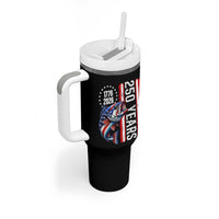 Vintage USA 250th Anniversary Crawfish Patriotic Gift Tumbler With Handle