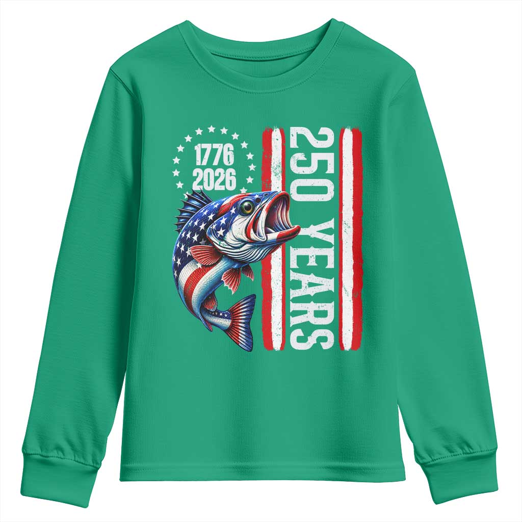 Vintage USA 250th Anniversary Crawfish Patriotic Gift Youth Sweatshirt