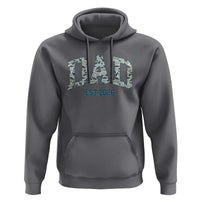 Promoted To Dad Est 2026 Hoodie Camo Fishing New Dad Gift