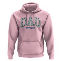 Promoted To Dad Est 2026 Hoodie Camo Fishing New Dad Gift