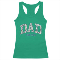 Promoted To Dad Est 2026 Racerback Tank Top Camo Fishing New Dad Gift