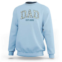 Promoted To Dad Est 2026 Sweatshirt Camo Fishing New Dad Gift