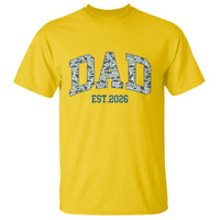 Promoted To Dad Est 2026 T Shirt Camo Fishing New Dad Gift
