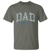 Promoted To Dad Est 2026 T Shirt Camo Fishing New Dad Gift