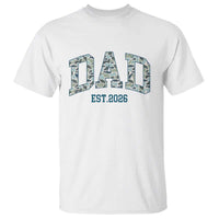 Promoted To Dad Est 2026 T Shirt Camo Fishing New Dad Gift