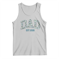 Promoted To Dad Est 2026 Tank Top Camo Fishing New Dad Gift