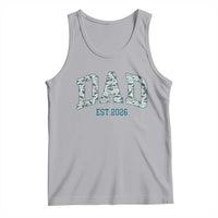 Promoted To Dad Est 2026 Tank Top Camo Fishing New Dad Gift