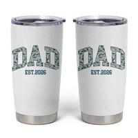 Promoted To Dad Est 2026 Tumbler Cup Camo Fishing New Dad Gift