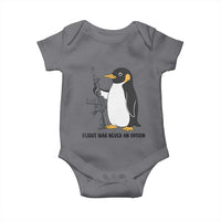 Funny Penguin Lover Gift Baby Onesie Flight Was Never An Option