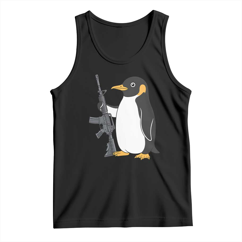 Funny Penguin Lover Gift Tank Top Flight Was Never An Option