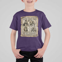 Indigenous Peoples Day T Shirt For Kid Unless Your Ancestors Look Like This Youre Immigrant