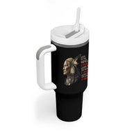 Listen To The Wind Listen To The Silence Tumbler With Handle Native American Wisdom