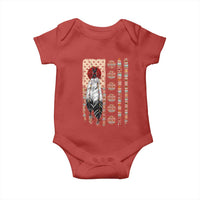 Proud Native American Flag Baby Onesie Tribal Sunflower Indigenous Peoples Day Gift