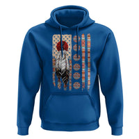 Proud Native American Flag Hoodie Tribal Sunflower Indigenous Peoples Day Gift