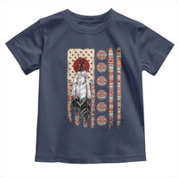 Proud Native American Flag Toddler T Shirt Tribal Sunflower Indigenous Peoples Day Gift