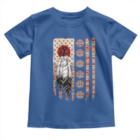 Proud Native American Flag Toddler T Shirt Tribal Sunflower Indigenous Peoples Day Gift