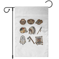 Indigenous Cultural Artifacts Garden Flag Native American Heritage Graphic