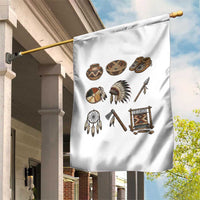 Indigenous Cultural Artifacts Garden Flag Native American Heritage Graphic