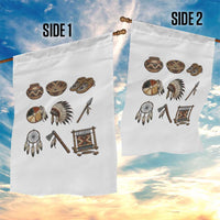 Indigenous Cultural Artifacts Garden Flag Native American Heritage Graphic